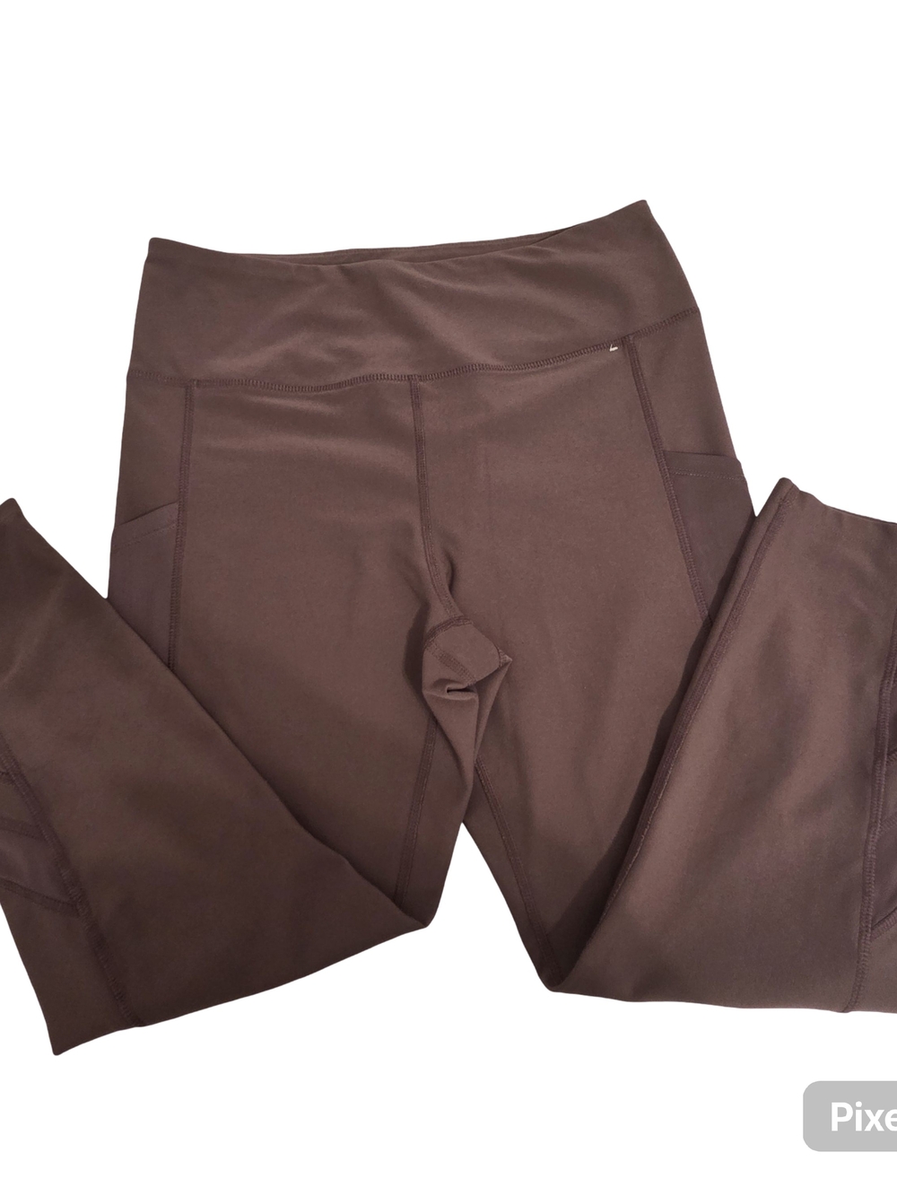 Mondetta Brown High-Waist Pocket Leggings Size M